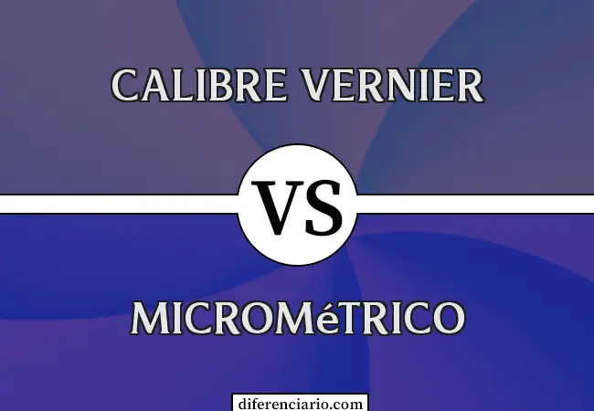 Diferencia entre Calibre Vernier y Micrómetro