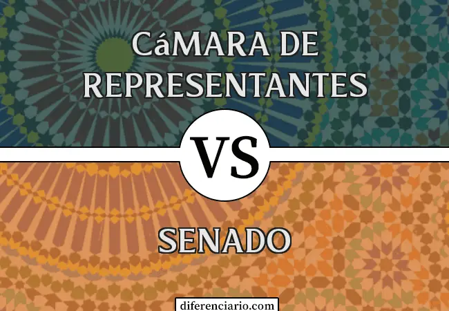 Diferencia entre Cámara de Representantes y Senado