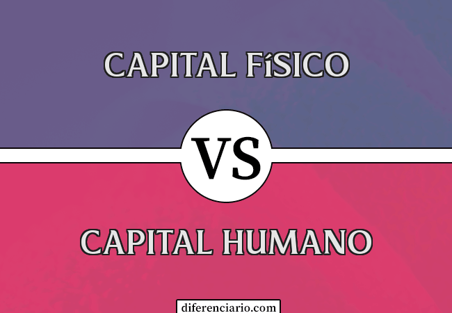 Diferencia entre capital físico y capital humano