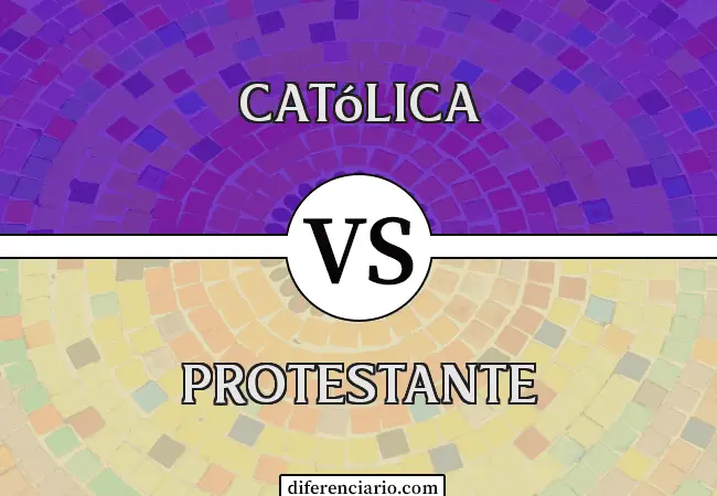 Diferencia entre católico y protestante