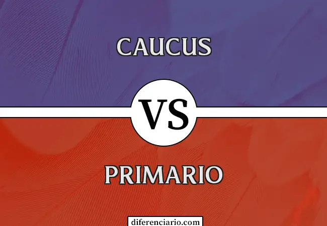Diferencia entre Caucus y Primarias