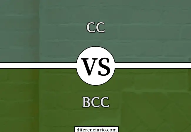 Diferencia entre Cc y Bcc