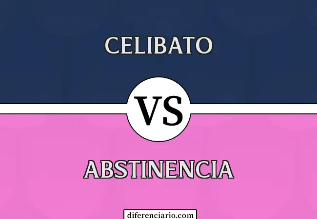 Diferencia entre Celibato y Abstinencia