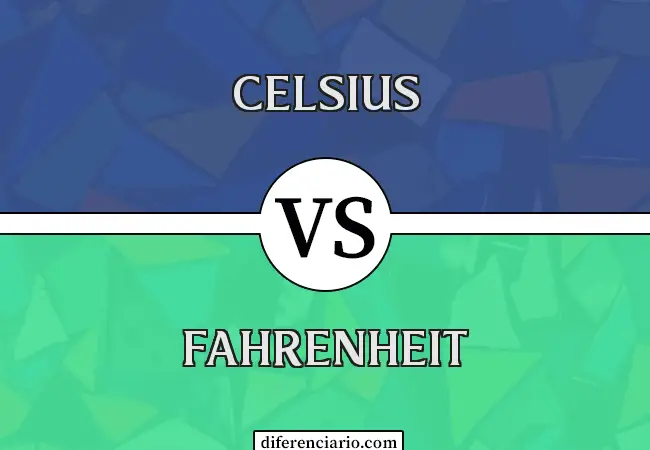 Diferencia entre Celsius y Fahrenheit