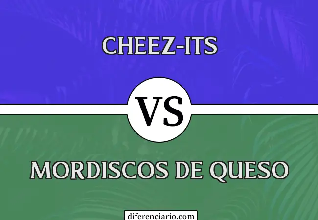 Diferencia entre Cheez-Its y Cheese Nips