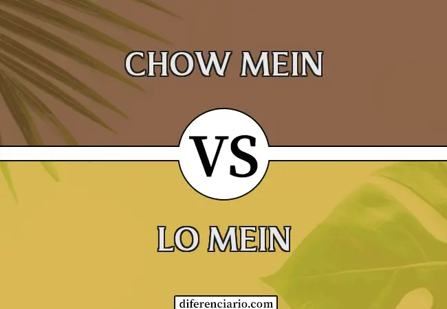 Diferencia entre Chow Mein y Lo Mein