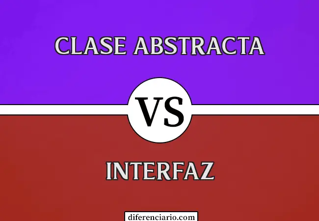 Diferencia entre clase abstracta e interfaz