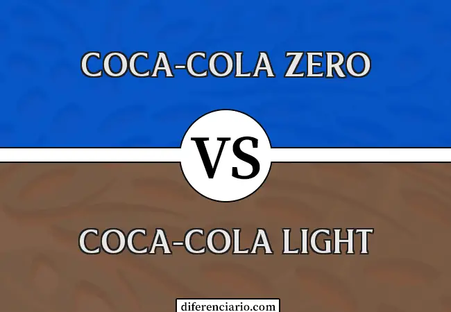 Diferencia entre Coca-Cola Zero y Coca-Cola Light