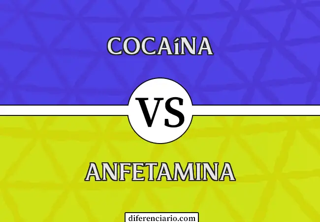 Diferencia entre cocaína y anfetamina