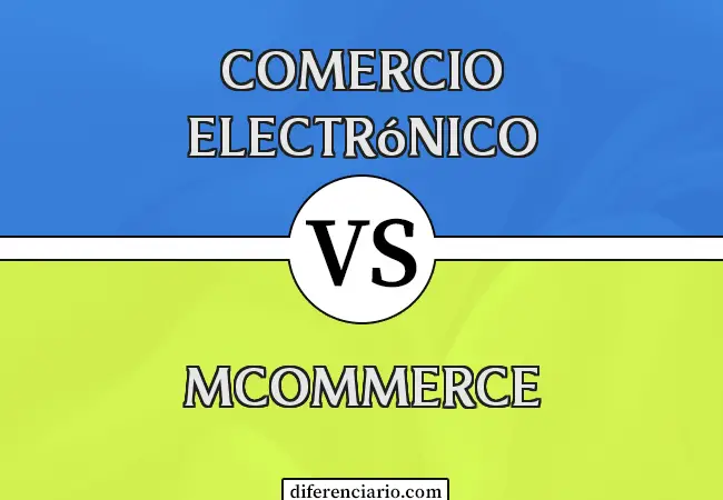 Diferencia entre eCommerce y mCommerce