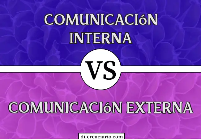 Diferencia entre comunicación interna y comunicación externa