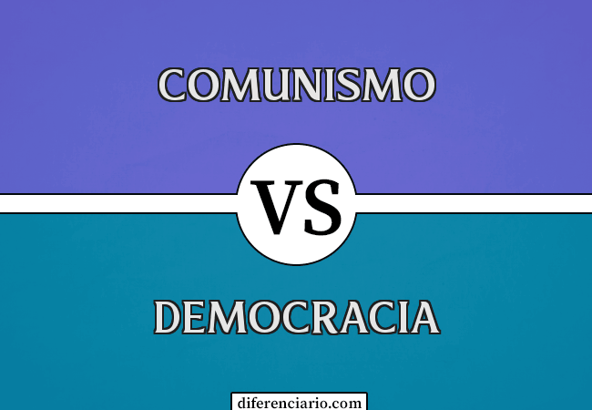 Diferencia entre comunismo y democracia