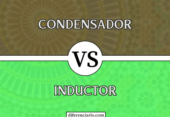 Diferencia entre Condensador e Inductor