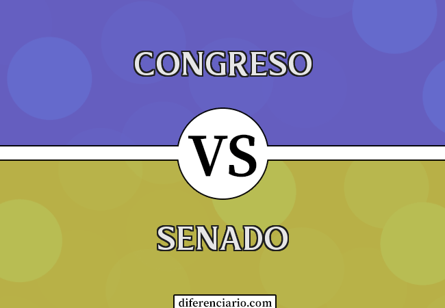 Diferencia entre Congreso y Senado