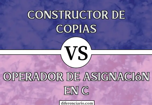 Diferencia entre Constructor de Copia y Operador de Asignación en C