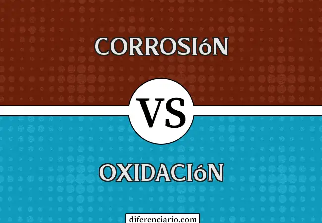 Diferencia entre Corrosión y Oxidación