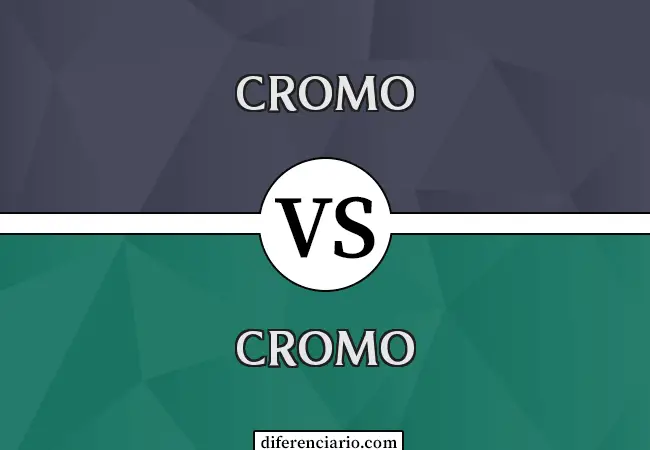 Diferencia entre el cromo y el cromado