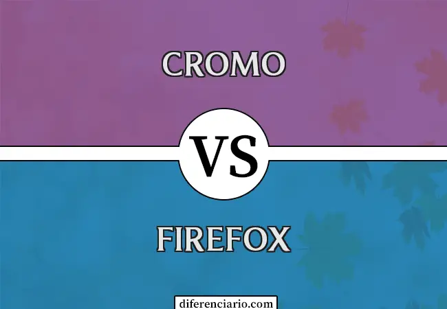 Diferencia entre Cromo y Firefox