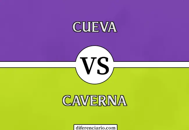 Diferencia entre cueva y caverna