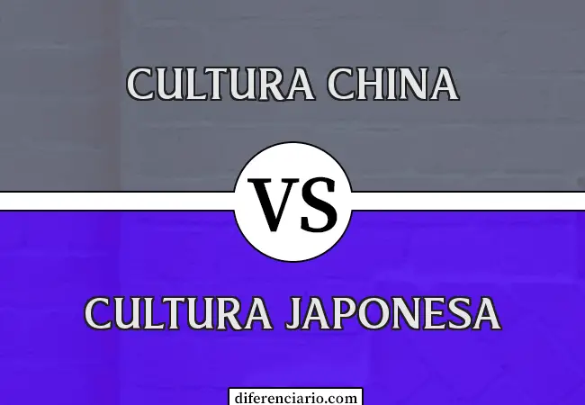 Diferencia entre cultura china y cultura japonesa