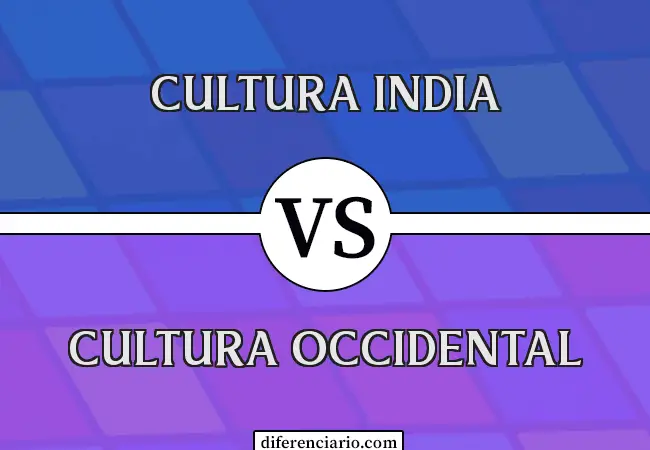 Diferencia entre cultura india y cultura occidental