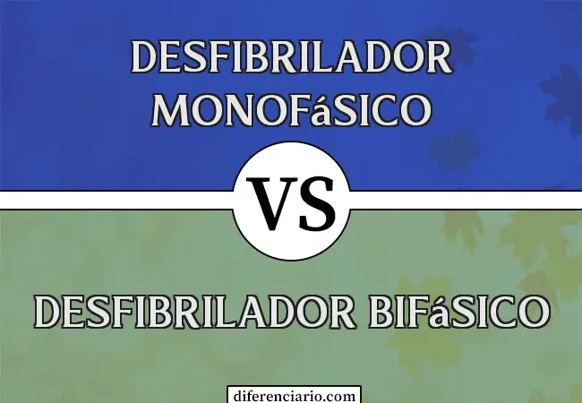 Diferencia entre desfibrilador monofásico y desfibrilador bifásico