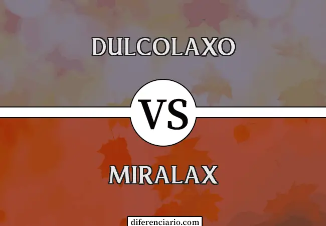 Diferencia entre Dulcolax y Miralax
