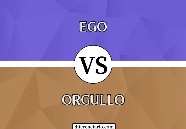 Diferencia entre Ego y Orgullo
