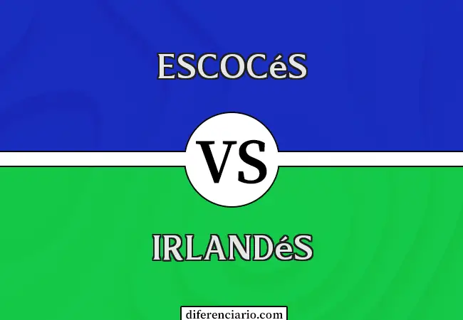 Diferencia entre escocés e irlandés