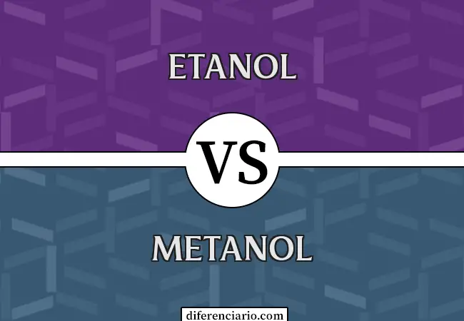 Diferencia entre etanol y metanol
