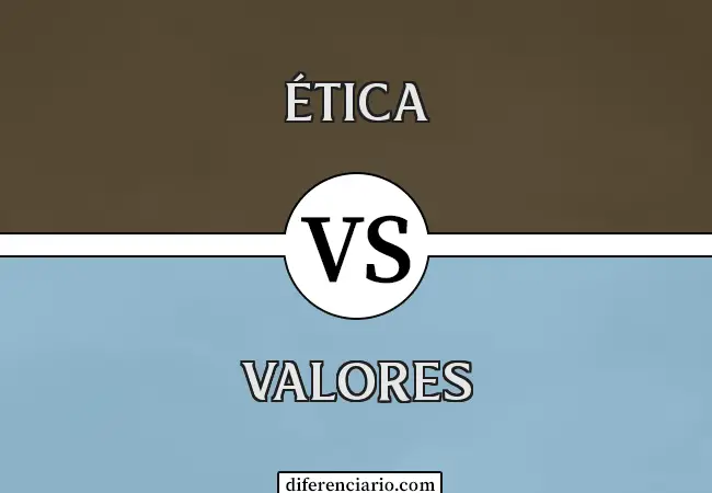 Diferencia entre ética y valores