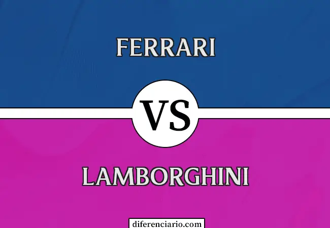 Diferencia entre Ferrari y Lamborghini