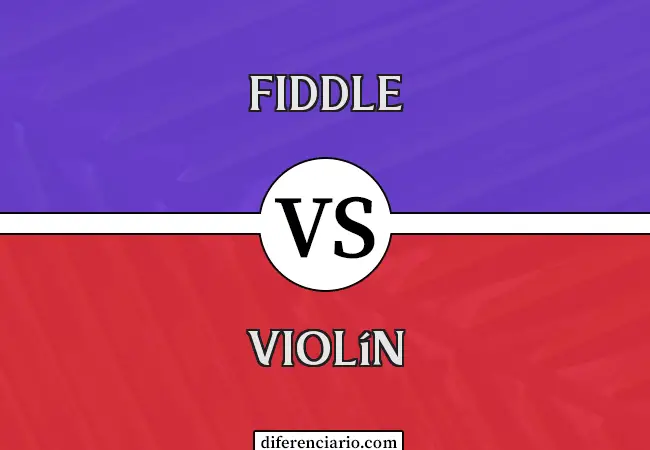 Diferencia entre Fiddle y violín