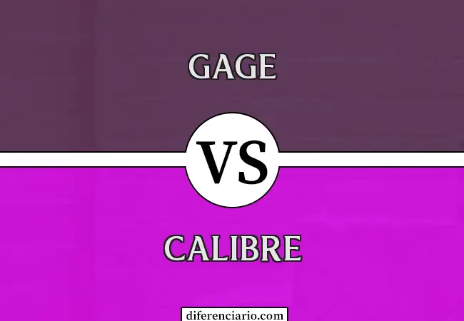 Diferencia entre Gage y Gauge