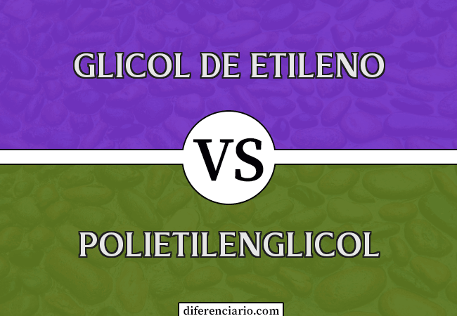 Diferencia entre etilenglicol y polietilenglicol