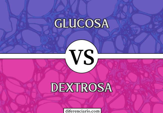 Diferencia entre glucosa y dextrosa
