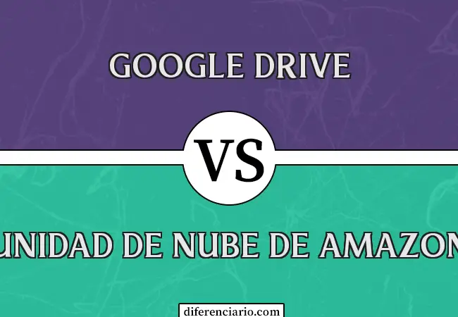 Diferencia entre Google Drive y Amazon Cloud Drive