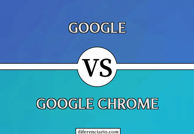 Diferencia entre Google y Google Chrome