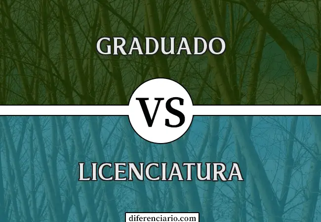 Diferencia entre graduación y licenciatura