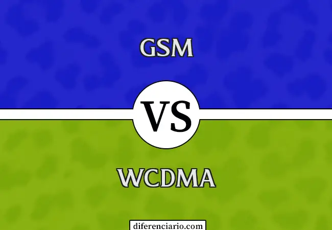 Diferencia entre GSM y WCDMA