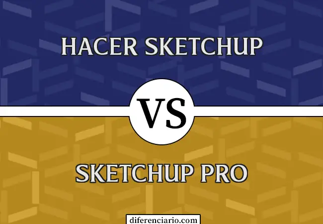Diferencia entre SketchUp Make y SketchUp Pro