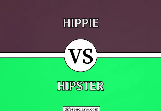 Diferencia entre Hippie y Hipster