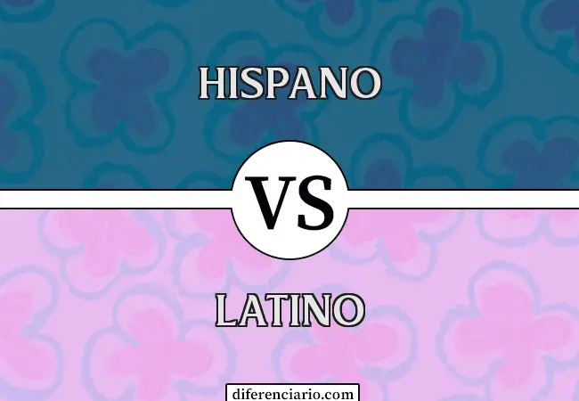Diferencia entre hispano y latino
