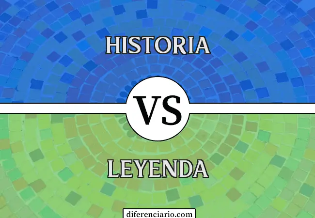 Diferencia entre historia y leyenda