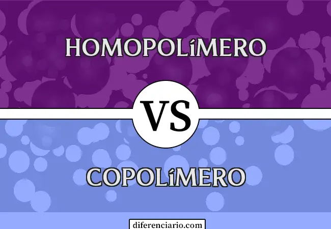 Diferencia entre homopolímero y copolímero