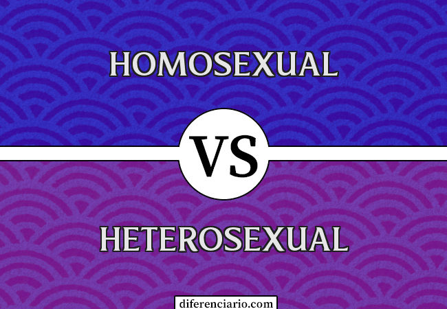 Diferencia entre Homosexual y Heterosexual