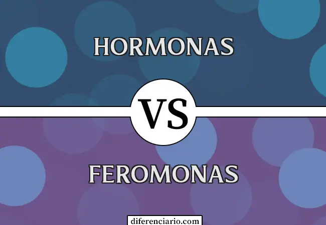 Diferencia entre Hormonas y Feromonas