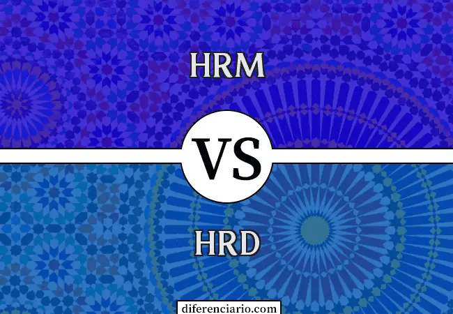 Diferencia entre HRM y HRD