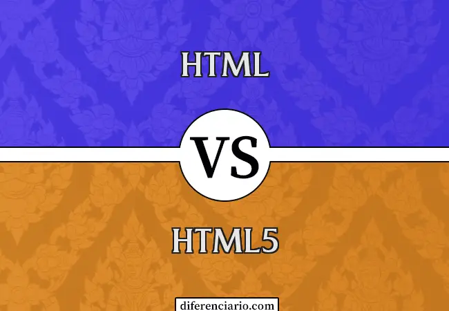 Diferencia entre HTML y HTML5