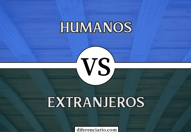 Diferencia entre humanos y extraterrestres